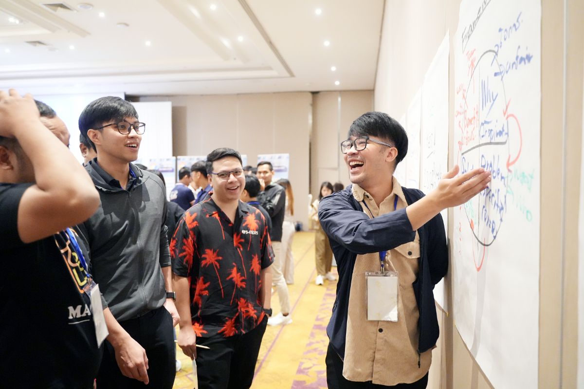 ภาพบรรยากาศ คลาสอบรมพนักงานในองค์กร | Pitching for Life