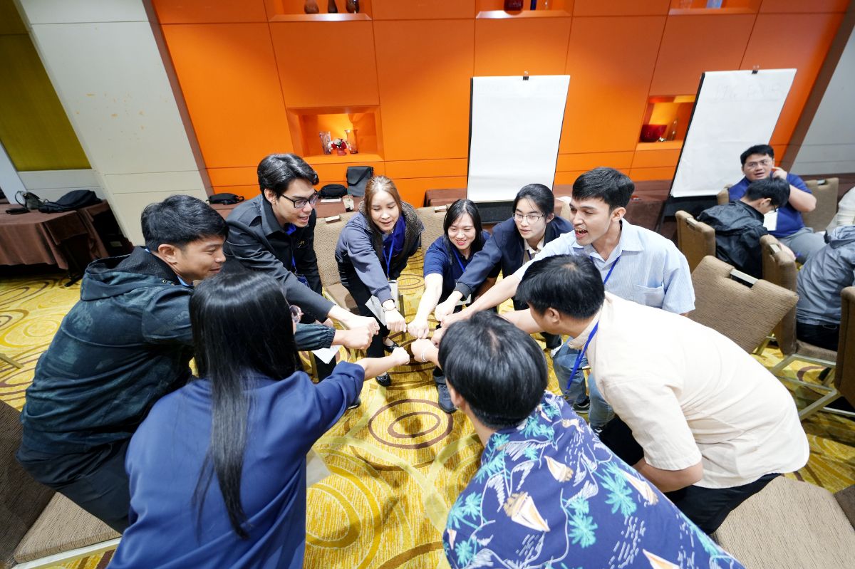 ภาพบรรยากาศ คลาสอบรมพนักงานในองค์กร | Pitching for Life