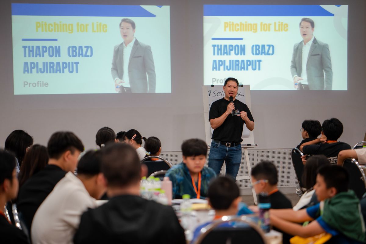 ภาพบรรยากาศ คลาสอบรมพนักงานในองค์กร | Pitching for Life