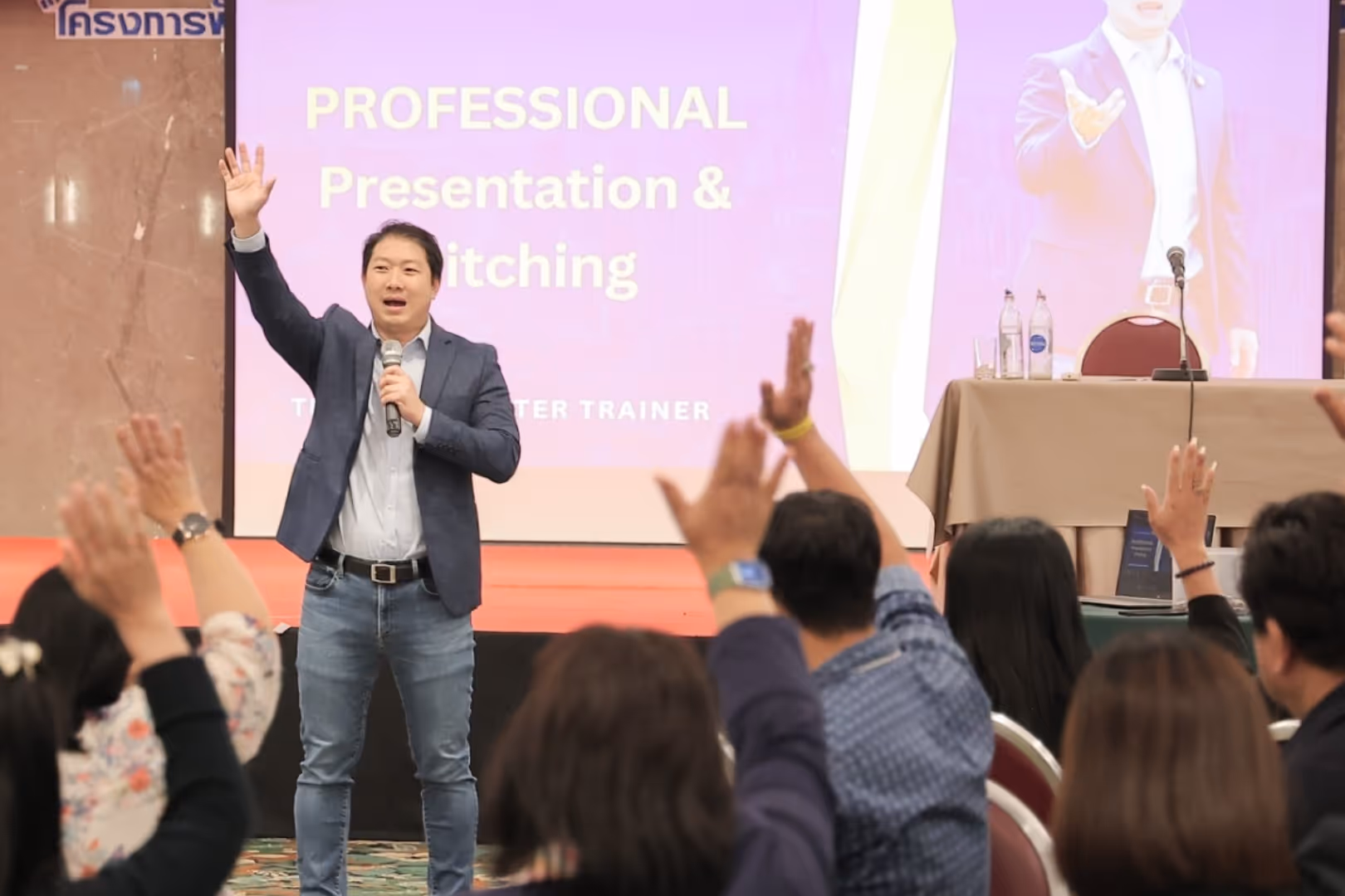 การนำเสนอ Pitching | Corporate Training คลาสอบรมพนักงานในองค์กร | Pitching for Life