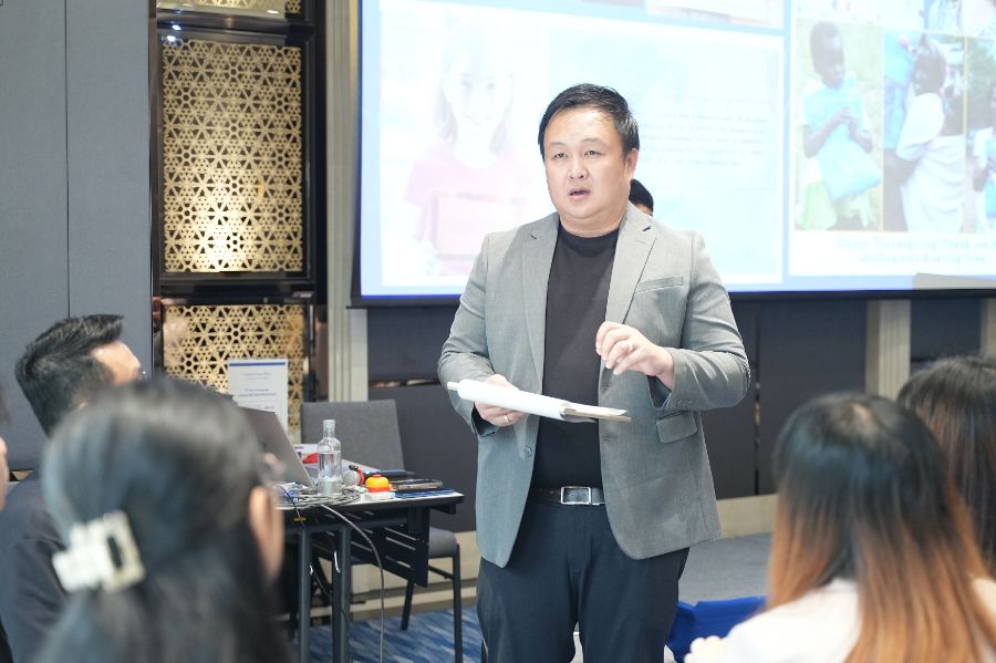 ภาพประกอบการ Pitching จากคอร์ส Public Speaking